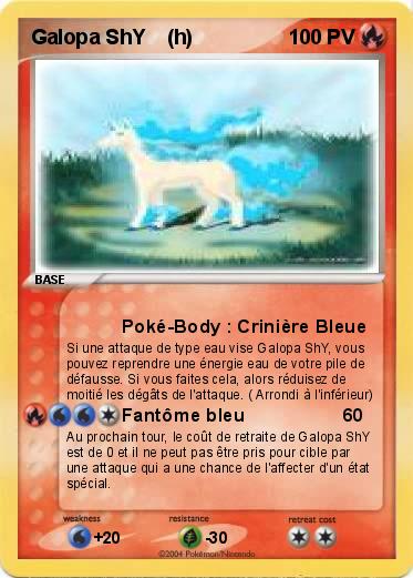 Pokemon Galopa ShY    (h)