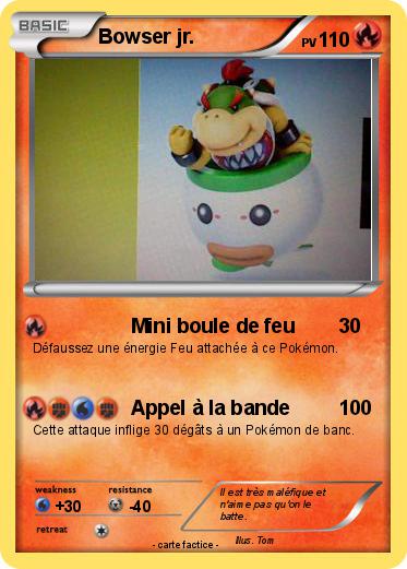 Pokemon Bowser jr.