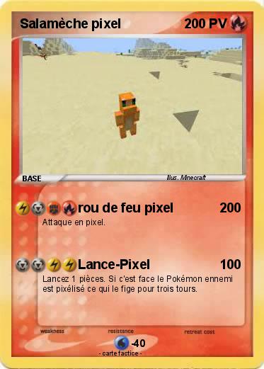 Pokemon Salamèche pixel