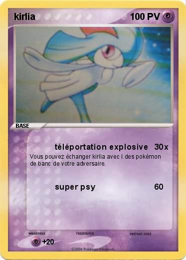 Pokemon kirlia