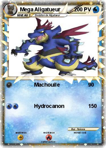 Pokemon Mega Aligatueur