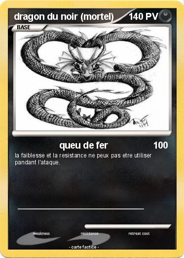Pokemon dragon du noir (mortel)