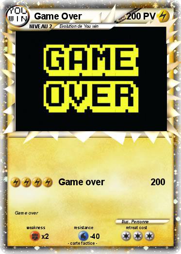 Pokemon Game Over