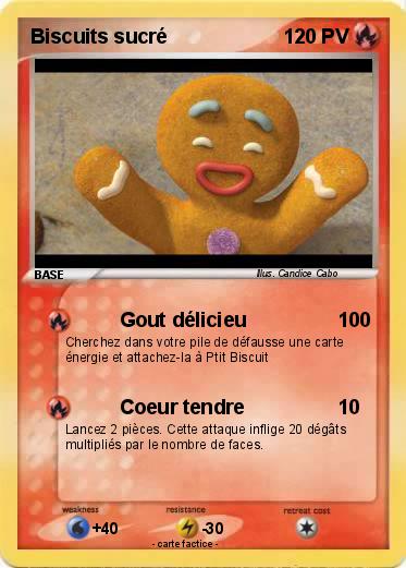 Pokemon Biscuits sucré