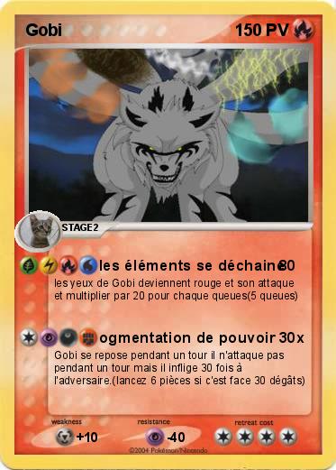 Pokemon Gobi niv.super ex