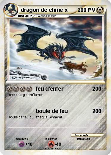 Pokemon dragon de chine x