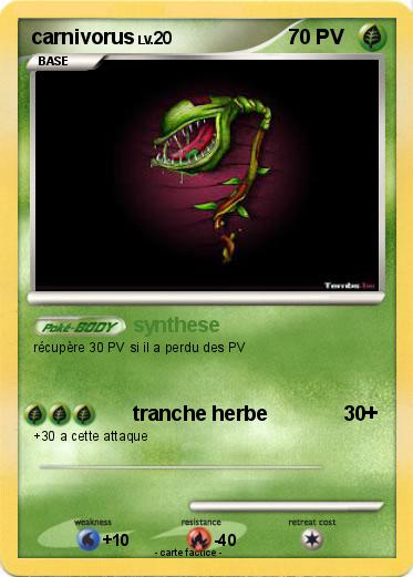 Pokemon carnivorus