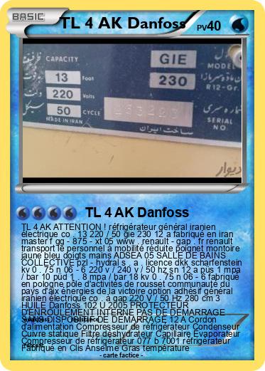 Pokemon TL 4 AK Danfoss
