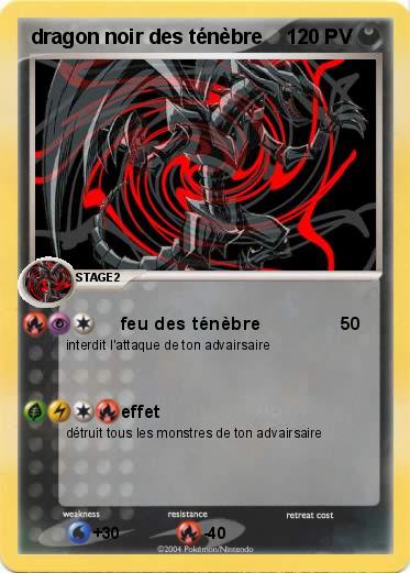 Pokemon dragon noir des ténèbre