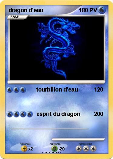 Pokemon dragon d'eau