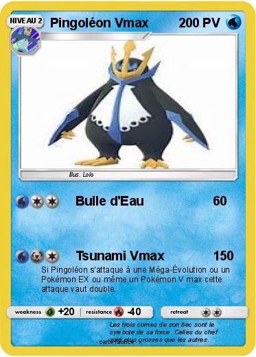 Pokemon Pingoléon Vmax