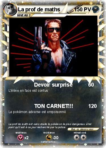 Pokemon La prof de maths