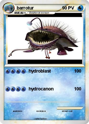 Pokemon barrotur