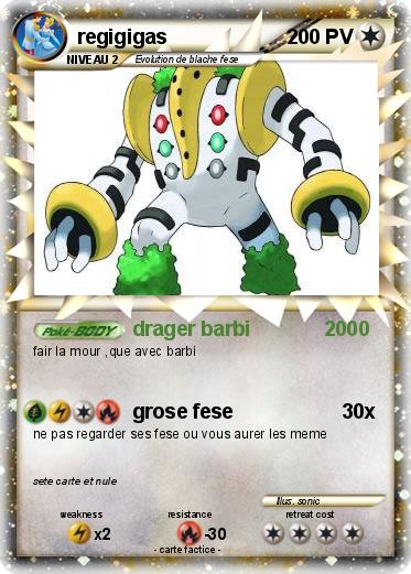 Pokemon regigigas