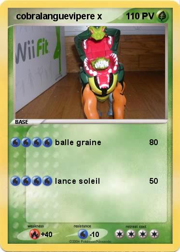 Pokemon  cobralanguevipere x