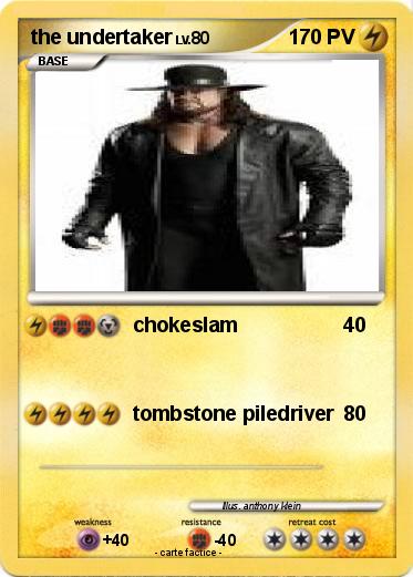 Pokemon the undertaker
