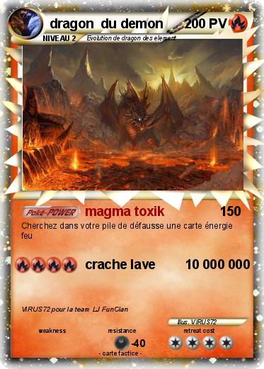 Pokemon dragon  du demon