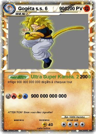 Pokemon Gogéta s.s. 6         900