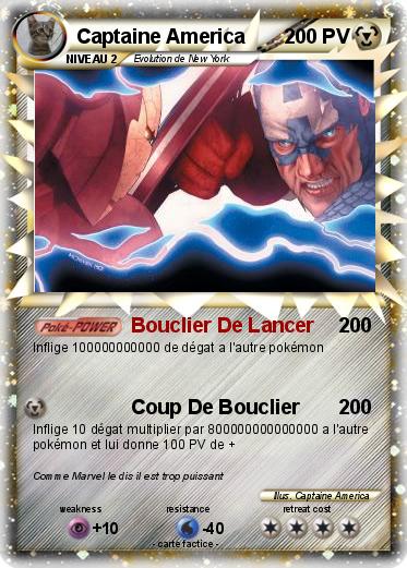 Pokemon Captaine America