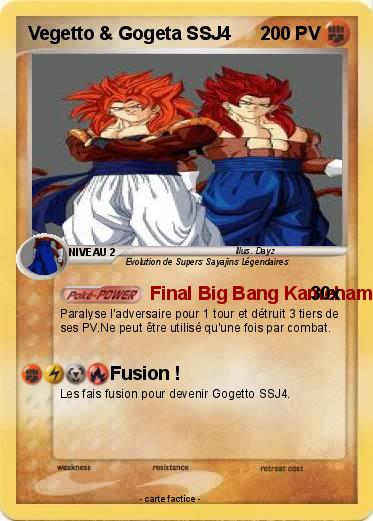 Pokemon Vegetto & Gogeta SSJ4