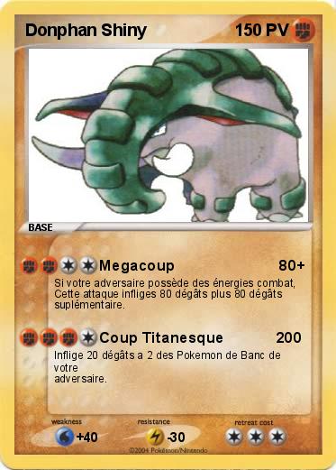 Pokemon Donphan Shiny