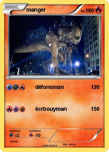 Pokemon manger
