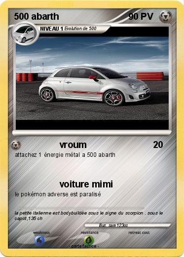 Pokemon 500 abarth