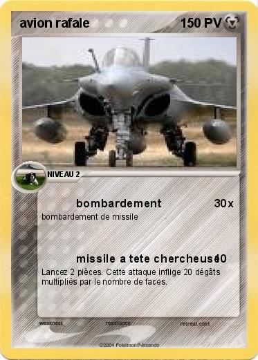Pokemon avion rafale