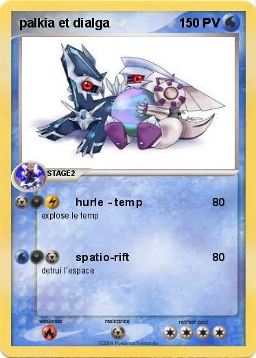 Pokemon palkia et dialga