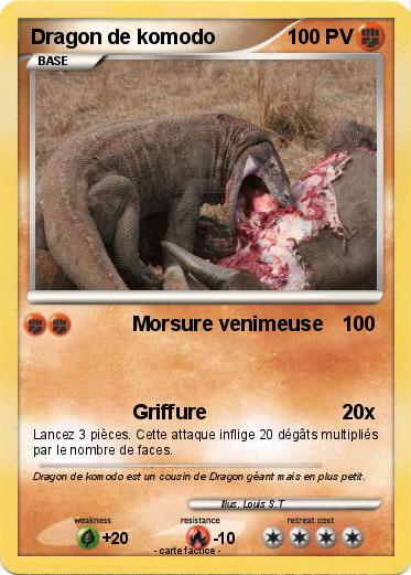 Pokemon Dragon de komodo