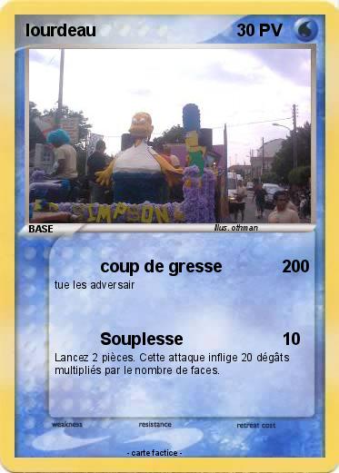 Pokemon lourdeau