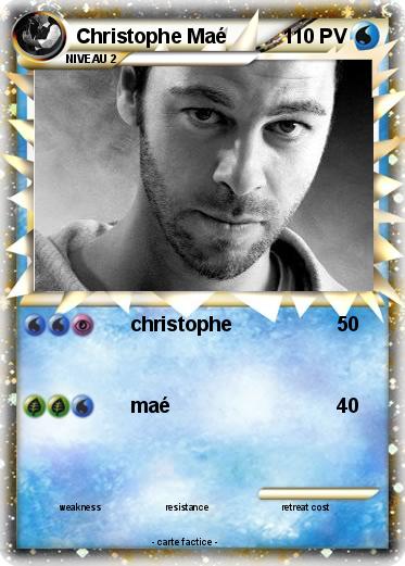 Pokemon Christophe Maé