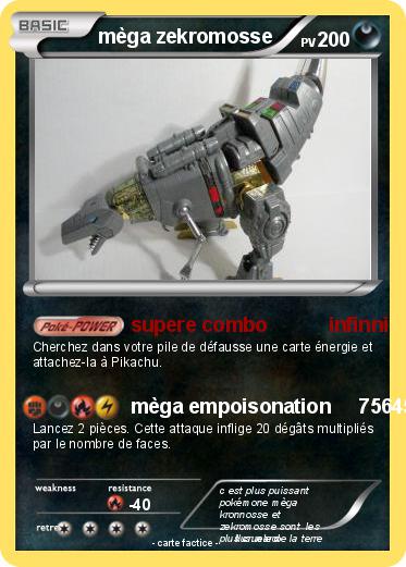 Pokemon mèga zekromosse