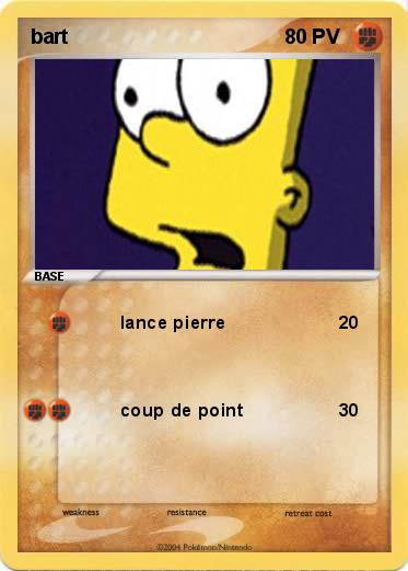 Pokemon bart