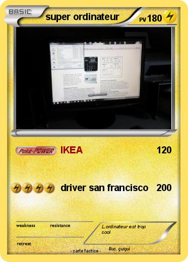 Pokemon super ordinateur