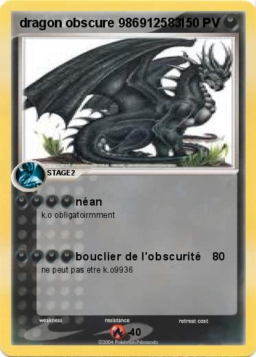 Pokemon dragon obscure 986912583