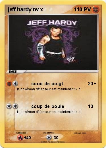 Pokemon jeff hardy nv x  