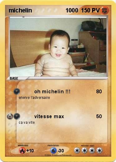 Pokemon michelin                     1000