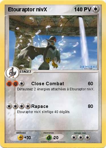 Pokemon Etouraptor nivX