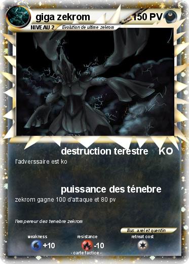 Pokemon giga zekrom