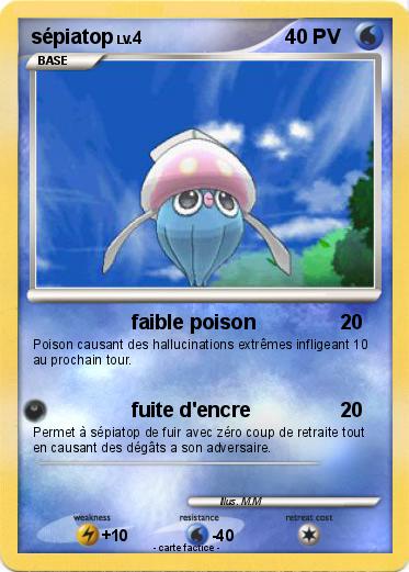 Pokemon sépiatop