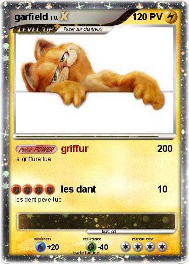 Pokemon garfield