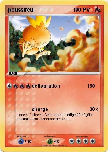 Pokemon poussifeu                           1