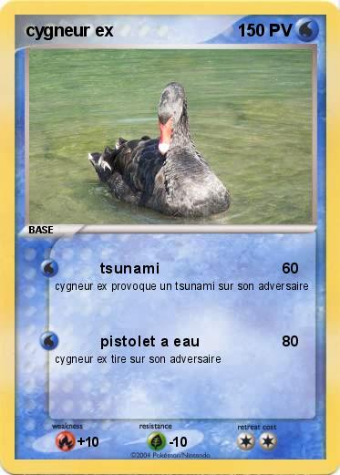 Pokemon cygneur ex