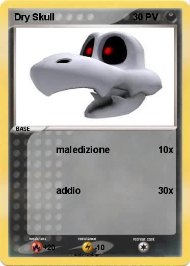 Pokemon Dry Skull