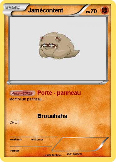 Pokemon Jamécontent