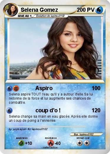 Pokemon Selena Gomez