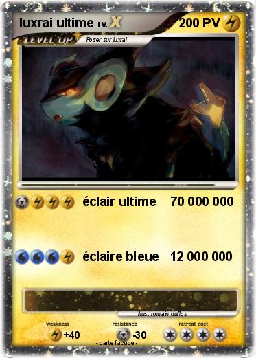 Pokemon luxrai ultime