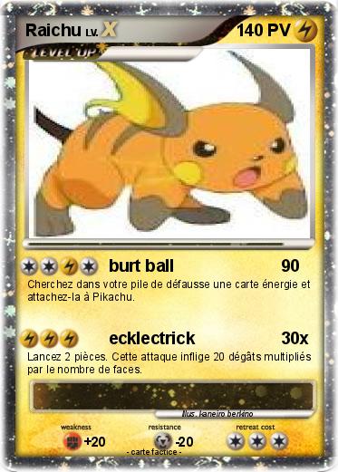 Pokemon Raichu