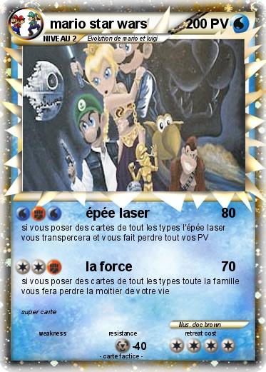 Pokemon mario star wars